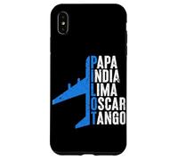 Carcasa para iPhone XS MAX Papa India Lima Óscar Tango