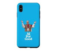 Carcasa para iPhone XS MAX Papa León XIV AI para el Bien - MAGNIFICA HUMANITAS