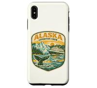 Carcasa para iPhone XS MAX Parche para la tripulación de la expedición de Alaska Que Coincide con el Crucero Familiar por