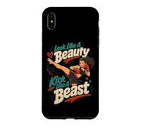Carcasa para iPhone XS MAX Parece una Patada de Belleza como un Luchador de Bestias