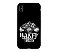 Carcasa para iPhone XS MAX Parque Nacional Banff Canadá EST 1885 Camping Montaña Senderismo