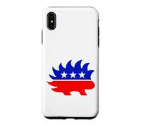 Carcasa para iPhone XS MAX Partido Libertario Puercoespín Libertad Impuestos Votación