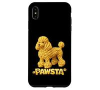 Carcasa para iPhone XS MAX Pasta Poodle Comida Italiana Spaghetti Puppy Love Is Ruff
