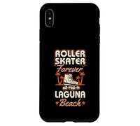 Carcasa para iPhone XS MAX Patinador Forever Laguna Beach Patinaje sobre Ruedas