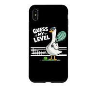 Carcasa para iPhone XS MAX Pato Gracioso De Pádel: Adivina Mi Nivel De Pádel
