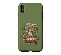 Carcasa para iPhone XS MAX Pawpaw Saurus Chaos Manager Abuelo Papá Broma Vintage
