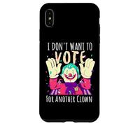 Carcasa para iPhone XS MAX Payaso Aterrador No Quiero Votar por Otra votación de Payaso