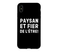 Carcasa para iPhone XS MAX Paysan Et Fier De L'être Pour Les Agriculteurs Engagés