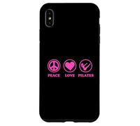 Carcasa para iPhone XS MAX Paz Amor Y Pilates Estética Simple