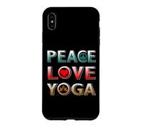 Carcasa para iPhone XS MAX Paz Amor Yoga Diversión Paz Verano Namaste