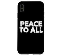 Carcasa para iPhone XS MAX Paz para Todos - Declaración contra la Guerra