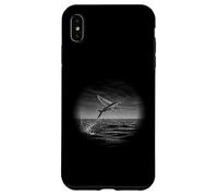 Carcasa para iPhone XS MAX Peces voladores sobre océano Olas de Agua Fauna Marina