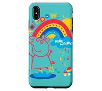 Carcasa para iPhone XS MAX Peppa Pig Rainbow