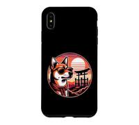 Carcasa para iPhone XS MAX Perro en el Gran Santuario de Inari, Fushimi Japón Kioto
