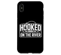 Carcasa para iPhone XS MAX Pesca con Mosca Hooked On The River Pescador Rio