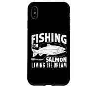 Carcasa para iPhone XS MAX Pesca del salmón Viviendo el sueño Pesca del salmón