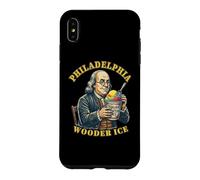 Carcasa para iPhone XS MAX Philadelphia Wooder Ice Benjamin Franklin Filadelfia para el Agua