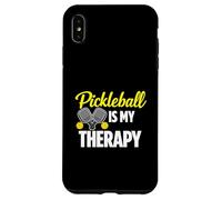 Carcasa para iPhone XS MAX Pickleball My Therapy Divertida Cita de Deportes