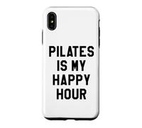 Carcasa para iPhone XS MAX Pilates is My Happy Gym Hour Women Girls Do Pilates Sayings
