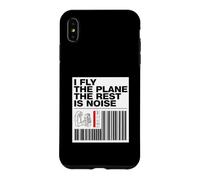 Carcasa para iPhone XS MAX Pilot I Fly The Plane The Rest Is Noise Aviation