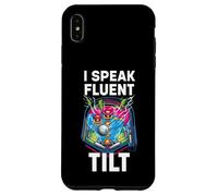 Carcasa para iPhone XS MAX Pinball Machine Player I Speak Fluent Tilt Arcade