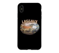 Carcasa para iPhone XS MAX Pintura de la Cueva de Lascaux Arte prehistórico Caballos Arte Parietal