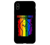 Carcasa para iPhone XS MAX Pittsburgh LGBT Pride Month LGBTQ Rainbow Flag For Gay