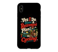 Carcasa para iPhone XS MAX Plan de jubilación Ciclismo Bicicleta Jubilación