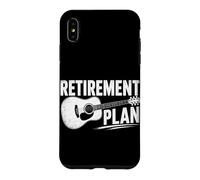 Carcasa para iPhone XS MAX Plan de Jubilación Guitarra Divertido Músico Jubilado