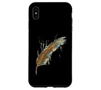 Carcasa para iPhone XS MAX Pluma Colorida del Arte de la Acuarela de la India de los nativos