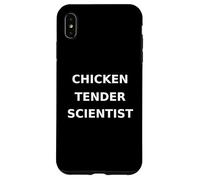 Carcasa para iPhone XS MAX Pollo Tierno Científico Comida Chatarra Divertida