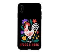 Carcasa para iPhone XS MAX Pollos de Patio Trasero Hygge Arte Popular Gallo
