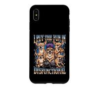 Carcasa para iPhone XS MAX Pongo la diversión en una pandilla disfuncional de Chihuahuas