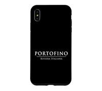 Carcasa para iPhone XS MAX Portofino Italiana Riviera Italia Viajes Vacaciones