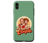 Carcasa para iPhone XS MAX Power Couple! Funny The Ropers Romp Vintage Three's Company