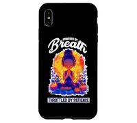 Carcasa para iPhone XS MAX Powered by Breath THROTTLED by Patience