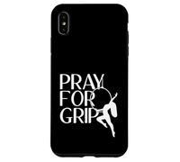 Carcasa para iPhone XS MAX Pray For Grip - Aro para Antena de Amor, Regalo de Yoga aéreo