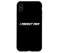 Carcasa para iPhone XS MAX Predigo el Dolor | Cita de la película de Boxeo de 1980