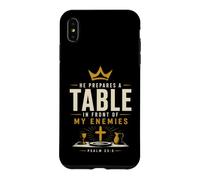 Carcasa para iPhone XS MAX Prepara una Mesa Delante de mis Enemigos Salmo 23:5