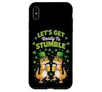 Carcasa para iPhone XS MAX Preparémonos para tropezar con Geckos Party Día de San Patricio
