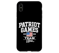 Carcasa para iPhone XS MAX Preppy Universitario de los Patriot Games 2026