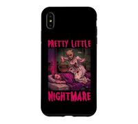 Carcasa para iPhone XS MAX Pretty Little Nightmare Humor Oscuro Pulp Horror Mujeres Adultas