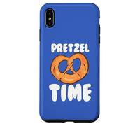 Carcasa para iPhone XS MAX Pretzel Time Funny Pretzel Lovers Cita Alemán Bávaro