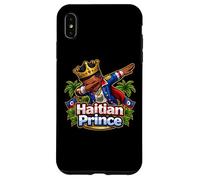 Carcasa para iPhone XS MAX Príncipe haitiano Dabbing Día de la Bandera de Haití Orgullosos Niños