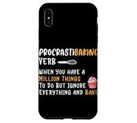 Carcasa para iPhone XS MAX Procrastibaking verbo Cuando Tienes un millón de Cosas Que Hacer BU