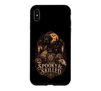 Carcasa para iPhone XS MAX Profesional de Cuidado de Animales de Halloween Espeluznante y hábil