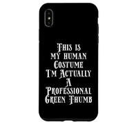 Carcasa para iPhone XS MAX Profesional Verde Pulgar Jardinero Traje para Alimentos Jardinería