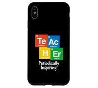 Carcasa para iPhone XS MAX Profesor de Química Te AC H Er Periódicamente Inspirando Ciencia