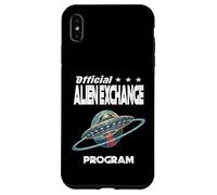 Carcasa para iPhone XS MAX Programa Oficial DE Intercambio DE Extranjeros Divertidos alienígenas Ciencia ficción
