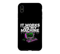 Carcasa para iPhone XS MAX Programmer Coder It Works On My Machine